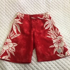 Gap Kids Boys Swim Shorts In Red